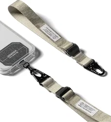 Ringke Koord Hand Strap Verstelbaar Universeel Polsbandje Camo Beige afbeelding