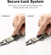 Ringke Koord Hand Strap Verstelbaar Universeel Polsbandje Camo Beige afbeelding 4