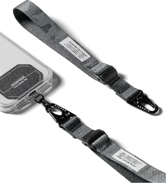 Ringke Koord Hand Strap Verstelbaar Universeel Polsbandje Camo Zwart