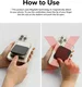 Ringke Magnetic Stand Slot Kaarthouder MagSafe Transparant afbeelding 8