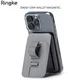 Ringke Stand Grip Wallet Magnetic MagSafe Kaarthouder met Standaard Grijs afbeelding 1