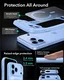 ESR Classic Hybrid iPhone 18 Pro Max / 17 Pro Max Hoesje MagSafe Licht Blauw afbeelding 3