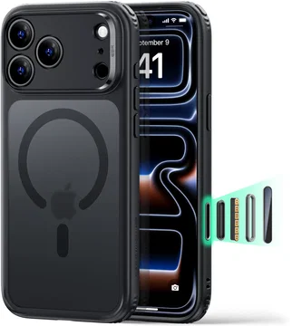 ESR Classic Hybrid iPhone 18 Pro Max / 17 Pro Max Hoesje MagSafe Zwart