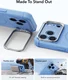 ESR Cyber Tough iPhone 18 Pro Max / 17 Pro Max Hoesje MagSafe Stand Licht Blauw afbeelding 4