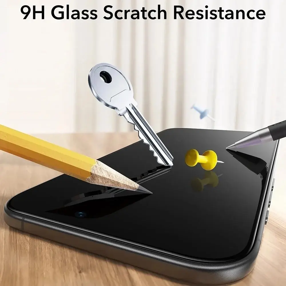 ESR UltraFit Classic Privacy iPhone 18 Pro Screen Protector (3-Pack) afbeelding 5