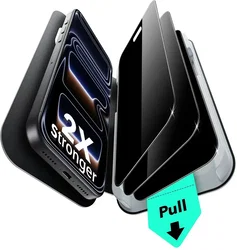 ESR UltraFit Classic Privacy iPhone 18 Pro Screen Protector (3-Pack) afbeelding