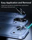 ESR Armorite Apple iPhone 18 Pro / Pro Max Camera Lens Protector Blauw afbeelding 7