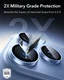 ESR Armorite Apple iPhone 18 Pro / Pro Max Camera Lens Protector Blauw afbeelding 4