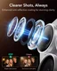 ESR Armorite Pro Full Coverage iPhone 18 Pro Camera Protector Matched Zilver afbeelding 6