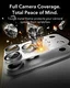 ESR Armorite Pro Full Coverage iPhone 18 Pro Camera Protector Matched Zilver afbeelding 3