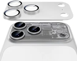 ESR Armorite Pro Full Coverage Apple iPhone 18 Pro Max Camera Protector Zilver afbeelding