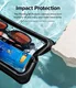 Ringke Floating Waterdicht Telefoonhoesje met Koord IPX8 Zwart afbeelding 8