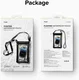 Ringke Floating Waterdicht Telefoonhoesje met Koord IPX8 Zwart afbeelding 14