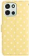 OnePlus Nord 6 Hoesje Portemonnee Book Case Polka Dot Geel afbeelding 7