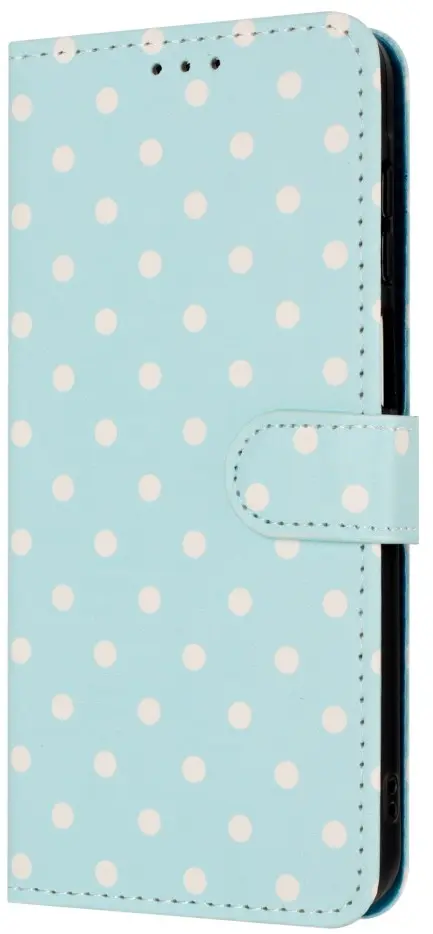 OnePlus Nord 6 Hoesje Portemonnee Book Case Polka Dot Blauw afbeelding 9