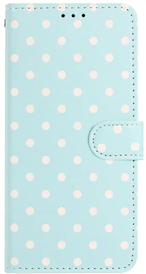 OnePlus Nord 6 Hoesje Portemonnee Book Case Polka Dot Blauw afbeelding 8