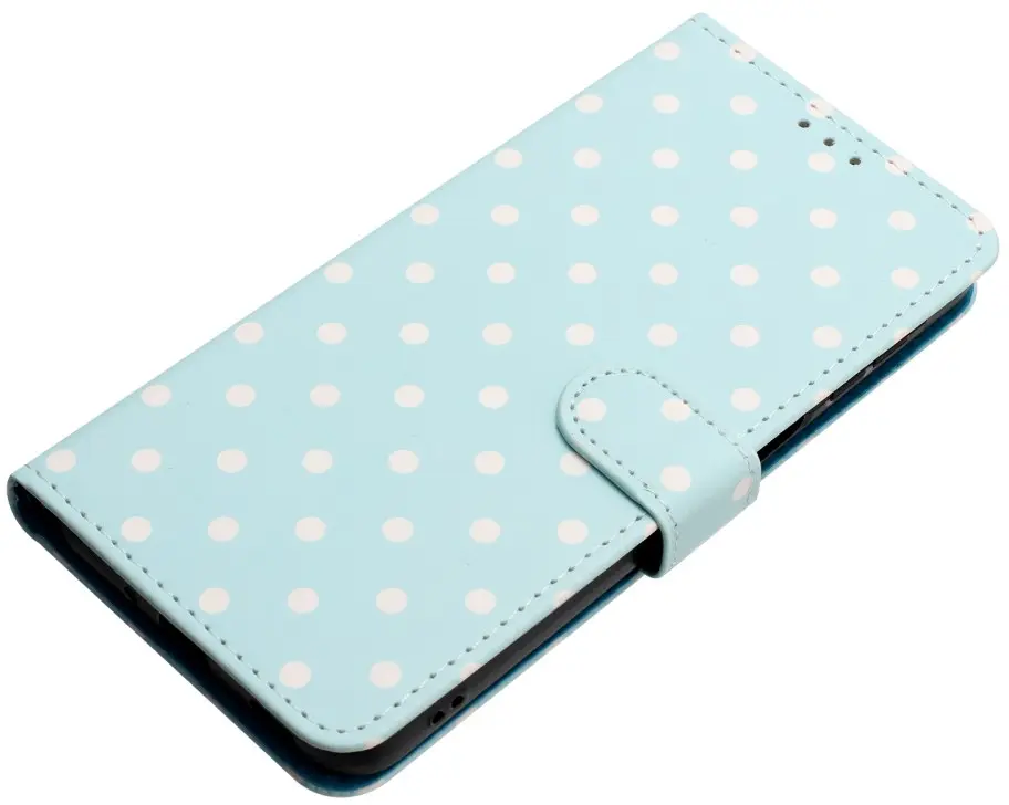 OnePlus Nord 6 Hoesje Portemonnee Book Case Polka Dot Blauw afbeelding 11