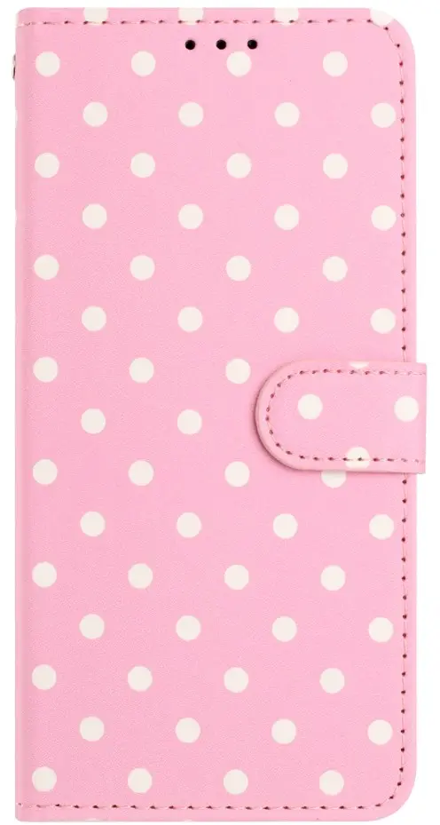 OnePlus Nord 6 Hoesje Portemonnee Book Case Polka Dot Roze afbeelding 8