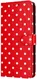 OnePlus Nord 6 Hoesje Portemonnee Book Case Polka Dot Rood afbeelding 9