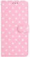 Honor Magic 8 Pro Hoesje Portemonnee Book Case Polka Dot Roze afbeelding 8