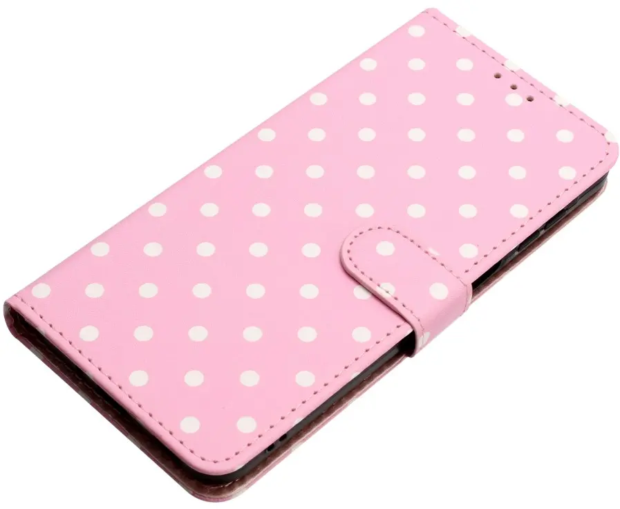 Honor Magic 8 Pro Hoesje Portemonnee Book Case Polka Dot Roze afbeelding 11