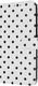 Honor Magic 8 Pro Hoesje Portemonnee Book Case Polka Dot Wit afbeelding 9