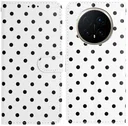 Honor Magic 8 Pro Hoesje Portemonnee Book Case Polka Dot Wit