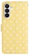 Samsung Galaxy A27 Hoesje Portemonnee Book Case Polka Dot Geel afbeelding 8