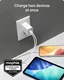 Mophie 70W Power Adapter met 2x USB-C Poort Wit afbeelding 3