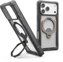 UAG Plasma XTE iPhone 18 Pro Max / 17 Pro Max Hoesje Magnetic Stand Ash Titanium