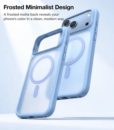 TORRAS Guardian-Mag Apple iPhone 18 Pro Hoesje MagSafe Blauw afbeelding 8