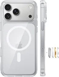 TORRAS Guardian-Mag Apple iPhone 18 Pro Hoesje MagSafe Transparant afbeelding