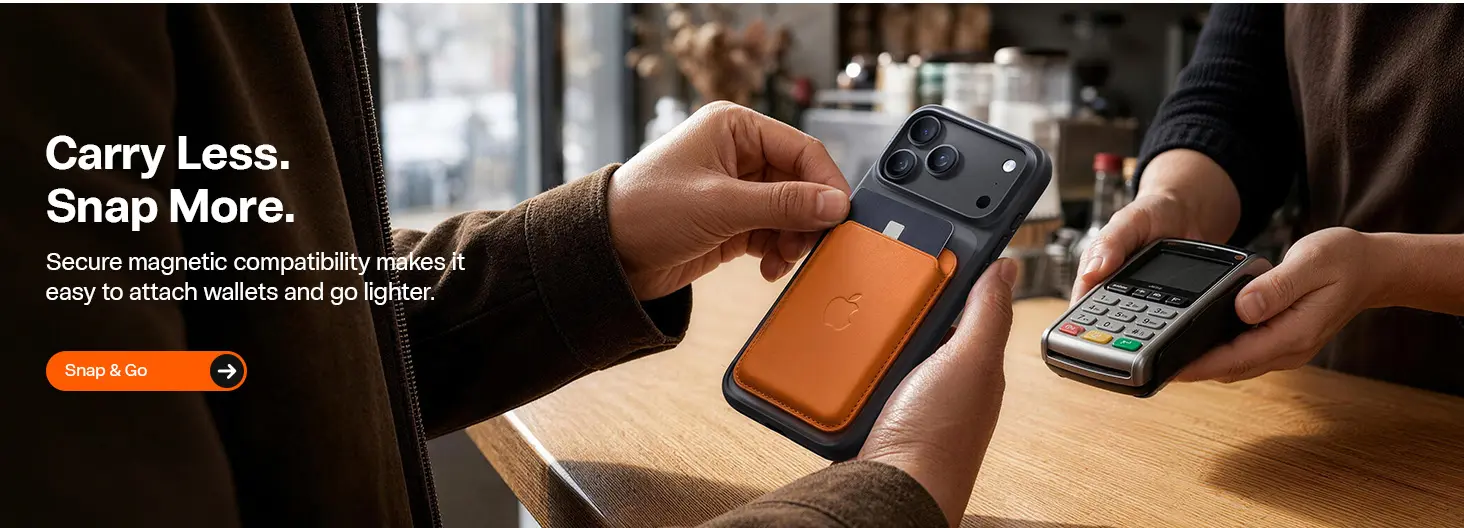 TORRAS Guardian-Mag Apple iPhone 18 Pro Hoesje MagSafe Zwart afbeelding 9