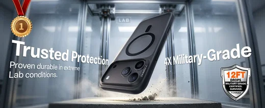 TORRAS Guardian-Mag Apple iPhone 18 Pro Max Hoesje MagSafe Zwart afbeelding 5