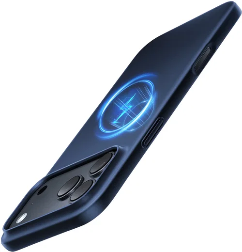 TORRAS Origin Fit Mag Apple iPhone 18 Pro Max / 17 Pro Max Hoesje MagSafe Blauw afbeelding 8