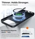 TORRAS Origin Fit Mag Apple iPhone 18 Pro Max / 17 Pro Max Hoesje MagSafe Zwart afbeelding 2