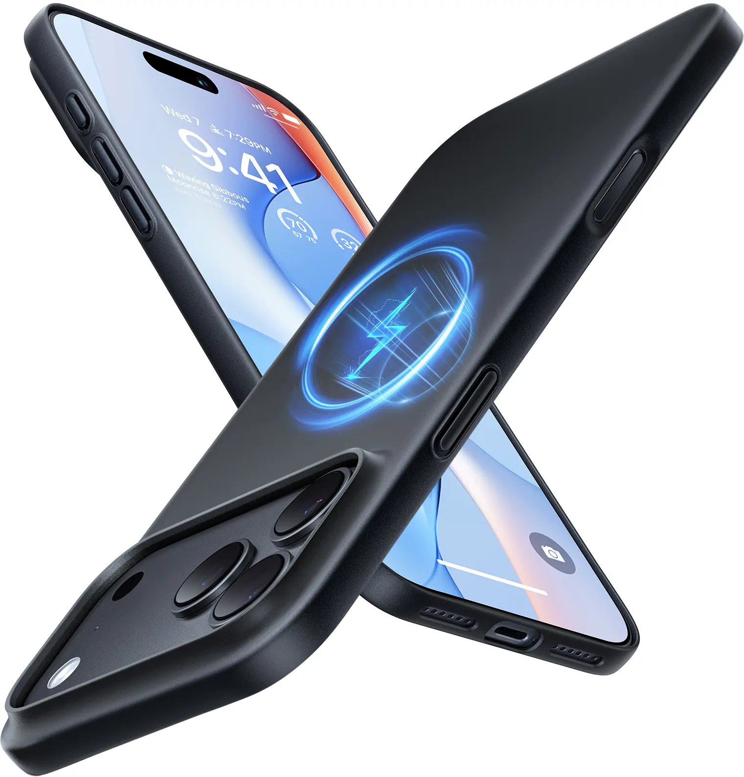 TORRAS Origin Fit Mag Apple iPhone 18 Pro Max / 17 Pro Max Hoesje MagSafe Zwart afbeelding 1