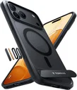 TORRAS Ostand L1 Guardian Magnetic Hoesje Apple iPhone 18 Pro Zwart