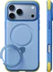 TORRAS Ostand Q3 Rugg iPhone 18 Pro / 17 Pro Hoesje MagSafe Kickstand Blauw