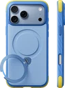 TORRAS Ostand Q3 Rugg iPhone 18 Pro / 17 Pro Hoesje MagSafe Kickstand Blauw