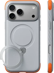 TORRAS Ostand Q3 Rugg iPhone 18 Pro / 17 Pro Hoesje MagSafe Kickstand Wit afbeelding
