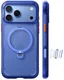 TORRAS Ostand Q3 Air iPhone 18 Pro Hoesje MagSafe 360° Kickstand Blauw