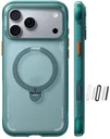 TORRAS Ostand Q3 Air iPhone 18 Pro Hoesje MagSafe 360° Kickstand Groen