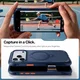 TORRAS Ostand Q3 Air iPhone 18 Pro Hoesje MagSafe 360° Kickstand Donker Blauw afbeelding 4