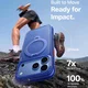 TORRAS Ostand Q3 Air iPhone 18 Pro Max / 17 Pro Max Hoesje MagSafe Blauw afbeelding 5
