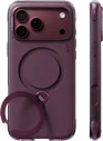 TORRAS Q3 Air Essential Apple iPhone 18 Pro Hoesje MagSafe 360° Kickstand Paars