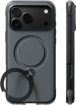 TORRAS Q3 Air Essential iPhone 18 Pro / 17 Pro Hoesje MagSafe Kickstand Zwart