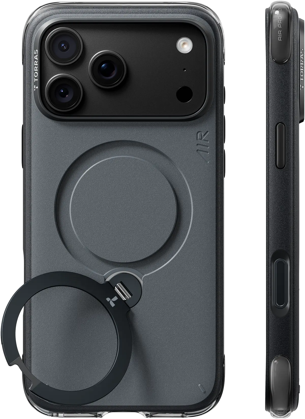 TORRAS Q3 Air Essential iPhone 18 Pro Max / 17 Pro Max Hoesje MagSafe Zwart afbeelding 1