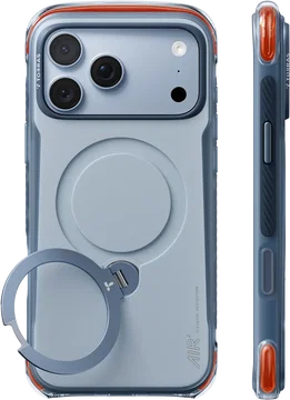 TORRAS Ostand Q3 Air Pro iPhone 18 Pro Max / 17 Pro Max Hoesje MagSafe Blauw