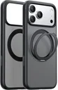 TORRAS Ostand O1 Guardian Apple iPhone 18 Pro Hoesje 360° MagSafe Stand Zwart